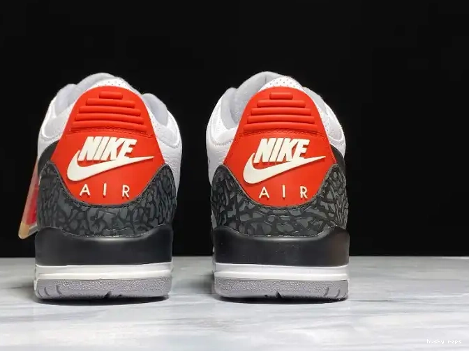 Rep Husky NRG Air Tinker mens Red Fire Retro Jordan 3 AQ3835-160 0421